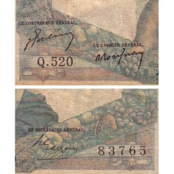 F 41-25 - 17/02/1949 - 1000 francs - Minerve et Hercule - Série Q.520 - Etat : B