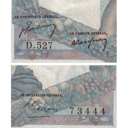 F 41-25 - 17/02/1949 - 1000 francs - Minerve et Hercule - Série D.527 - Etat : TTB+
