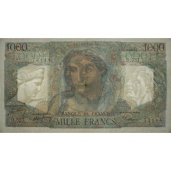 F 41-25 - 17/02/1949 - 1000 francs - Minerve et Hercule - Série D.527 - Etat : TTB+
