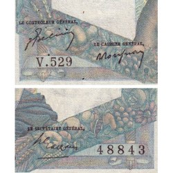 F 41-25 - 17/02/1949 - 1000 francs - Minerve et Hercule - Série V.529 - Etat : TTB