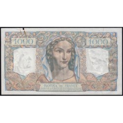 F 41-25 - 17/02/1949 - 1000 francs - Minerve et Hercule - Série H.532 - Etat : TB