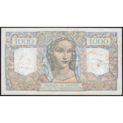 F 41-25 - 17/02/1949 - 1000 francs - Minerve et Hercule - Série R.537 - Etat : TTB-