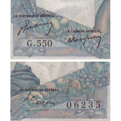 F 41-26 - 07/04/1949 - 1000 francs - Minerve et Hercule - Série G.550 - Etat : TB+