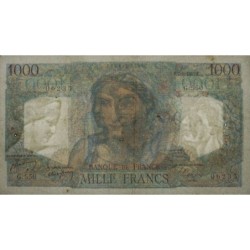 F 41-26 - 07/04/1949 - 1000 francs - Minerve et Hercule - Série G.550 - Etat : TB+