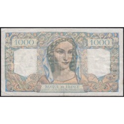 F 41-26 - 07/04/1949 - 1000 francs - Minerve et Hercule - Série Q.551 - Etat : TTB-
