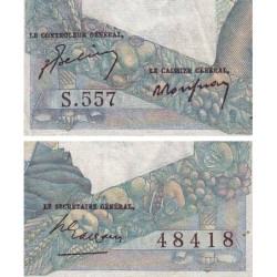 F 41-26 - 07/04/1949 - 1000 francs - Minerve et Hercule - Série S.557 - Etat : TB+