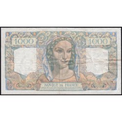 F 41-28 - 01/09/1949 - 1000 francs - Minerve et Hercule - Série H.587 - Etat : TTB-