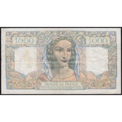 F 41-28 - 01/09/1949 - 1000 francs - Minerve et Hercule - Série B.589 - Etat : TTB-