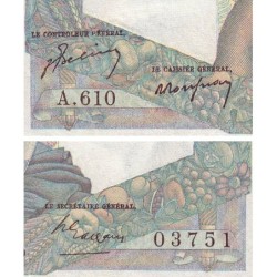F 41-29 - 03/11/1949 - 1000 francs - Minerve et Hercule - Série A.610 - Etat : TTB