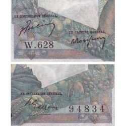 F 41-30 - 15/12/1949 - 1000 francs - Minerve et Hercule - Série W.628  (remplacement) - Etat : TTB