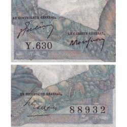 F 41-31 - 02/03/1950 - 1000 francs - Minerve et Hercule - Série Y.630 - Etat : TB+
