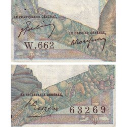 F 41-32 - 20/04/1950 - 1000 francs - Minerve et Hercule - Série W.662  (remplacement) - Etat : TTB