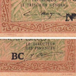 Indochine Française - Pick 86d - 20 cents - Série BC - 1943 - Etat : NEUF