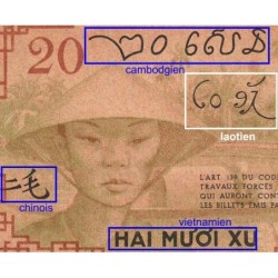 Indochine Française - Pick 86d - 20 cents - Série BC - 1943 - Etat : NEUF