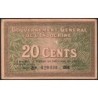 Indochine Française - Pick 86d - 20 cents - Série BM - 1943 - Etat : TTB