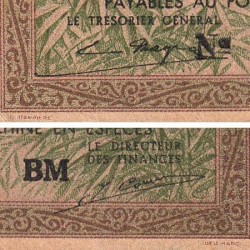 Indochine Française - Pick 86d - 20 cents - Série BM - 1943 - Etat : TTB