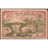 Indochine Française - Pick 86d - 20 cents - Série BO - 1943 - Etat : TB+
