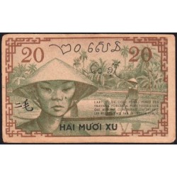 Indochine Française - Pick 86d - 20 cents - Série BS - 1943 - Etat : TTB