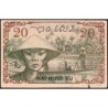 Indochine Française - Pick 86d - 20 cents - Série BT - 1943 - Etat : TTB-