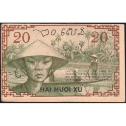 Indochine Française - Pick 86d - 20 cents - Série BT - 1943 - Etat : SUP