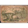 Indochine Française - Pick 86d - 20 cents - Série BU - 1943 - Etat : B