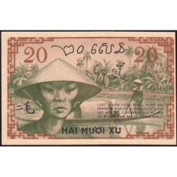 Indochine Française - Pick 86d - 20 cents - Série BV - 1943 - Etat : NEUF