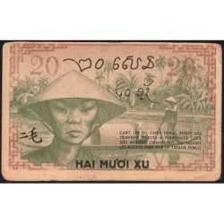 Indochine Française - Pick 86d - 20 cents - Série BV - 1943 - Etat : TB+