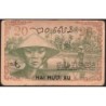 Indochine Française - Pick 86d - 20 cents - Série BV - 1943 - Etat : TB+