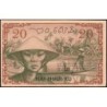 Indochine Française - Pick 86d - 20 cents - Série BX - 1943 - Etat : NEUF