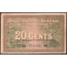Indochine Française - Pick 86d - 20 cents - Série BX - 1943 - Etat : TB+