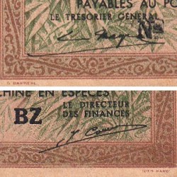 Indochine Française - Pick 86d - 20 cents - Série BZ - 1943 - Etat : TB+