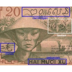 Indochine Française - Pick 86d - 20 cents - Série BZ - 1943 - Etat : TB+