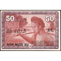 Indochine Française - Pick 87d - 50 cents - Série CD - 1943 - Etat : pr.NEUF