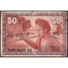 Indochine Française - Pick 87d - 50 cents - Série CE - 1943 - Etat : TB-