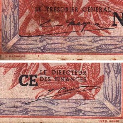 Indochine Française - Pick 87d - 50 cents - Série CE - 1943 - Etat : TB-