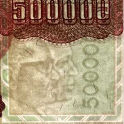 Angola - Pick 134 - 500'000 kwanzas - Série JW - 04/02/1991 - Etat : NEUF