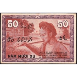 Indochine Française - Pick 87d - 50 cents - Série CF - 1943 - Etat : SPL