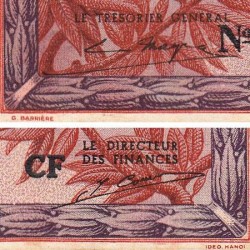 Indochine Française - Pick 87d - 50 cents - Série CF - 1943 - Etat : SPL