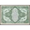 Indochine Française - Pick 88a_1 - 5 cents - Série A - 1943 - Etat : SPL
