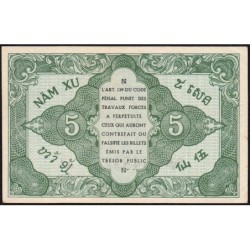 Indochine Française - Pick 88a_2 - 5 cents - Série AI - 1943 - Etat : pr.NEUF