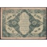 Indochine Française - Pick 88b - 5 cents - Série DD - 1944 - Etat : TB