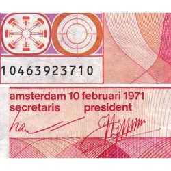 Hollande - Pick 92b - 25 gulden - 10/02/1971 - Etat : TB