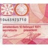 Hollande - Pick 92b - 25 gulden - 10/02/1971 - Etat : TB