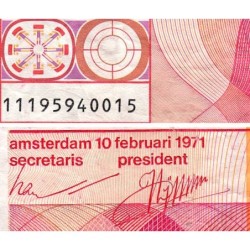Hollande - Pick 92b - 25 gulden - 10/02/1971 - Etat : TB-