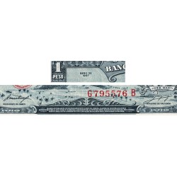 Cuba - Pick 87b - 1 peso - Série G B - 1957 - Etat : SPL