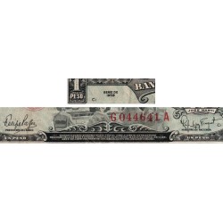 Cuba - Pick 90a - 1 peso - Série G A - 1959 - Etat : TTB-