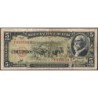 Cuba - Pick 91c - 5 pesos - Série T A - 1960 - Etat : TB-