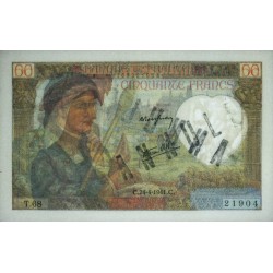 F 19-09 - 24/04/1941 - 50 francs - Jacques Coeur - Série T.68 - Annulé - Etat : SUP+