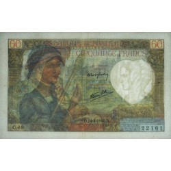 F 19-09 - 24/04/1941 - 50 francs - Jacques Coeur - Série C.69 - Etat : SUP+
