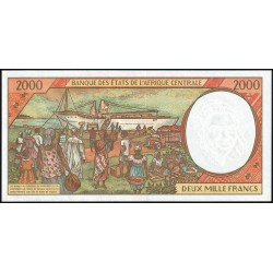 Guinée Equatoriale - Afr. Centrale - Pick 503Ng - 2'000 francs - 2000 - Etat : NEUF